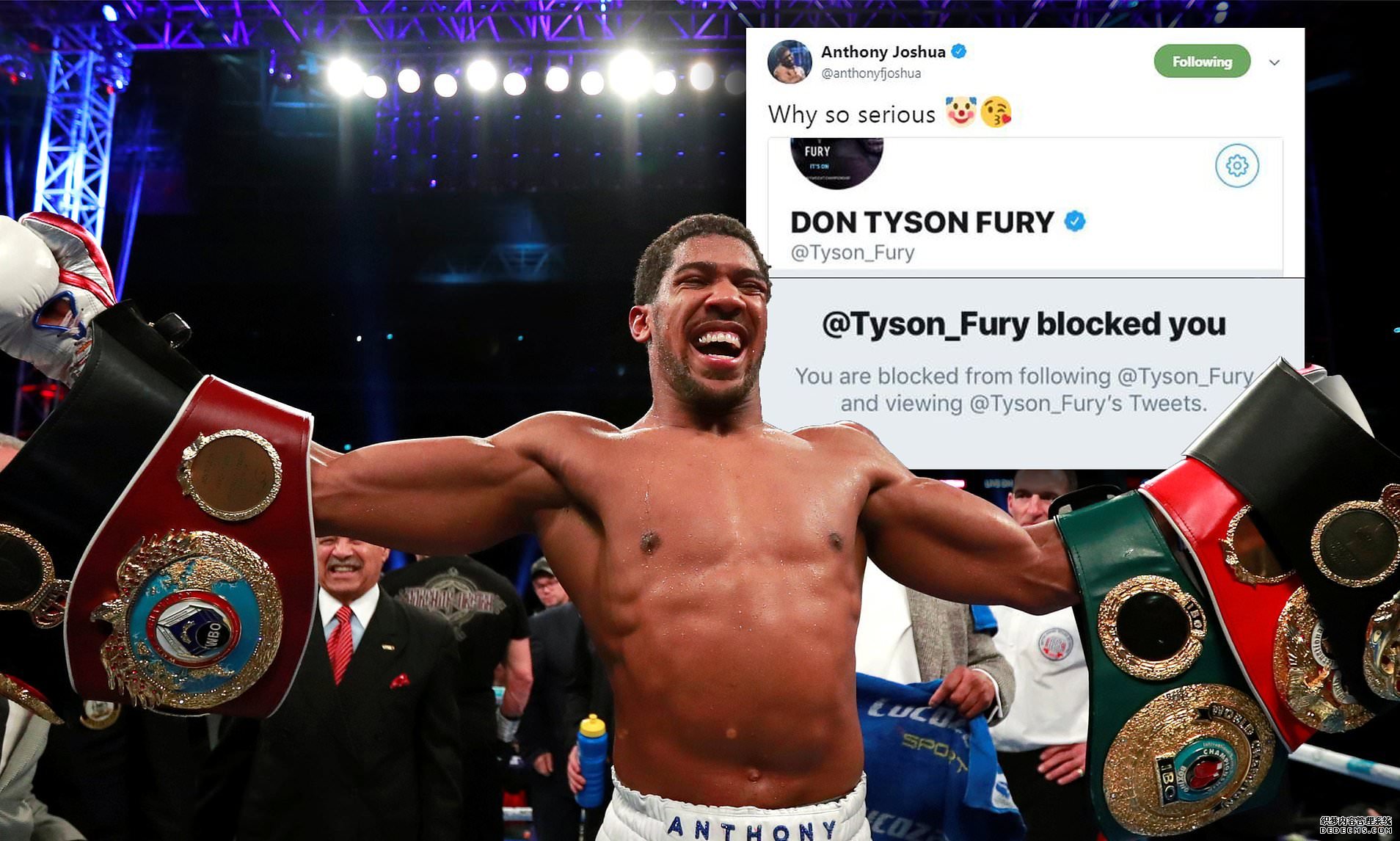 据传安东尼·天富注册约书亚将在新EA游戏中加入泰森·弗瑞