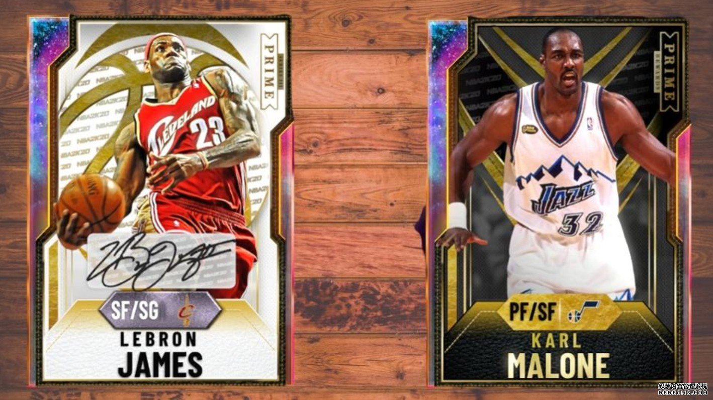 蓝冠注册:NBA 2K20:新银河蛋白石勒布朗詹姆斯和卡尔马龙突出主要我的球队内容下降