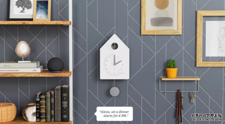 蓝冠怎么样:Amazon Build It是众筹网站Kickstarter上的奇葩Alexa设备，比如这个智能布谷鸟闹钟
