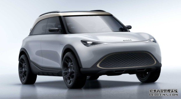 奔驰与吉利合力蓝冠线路测试打造的新 Smart 带来酷似 Mini 的概念电动车 Concept #1