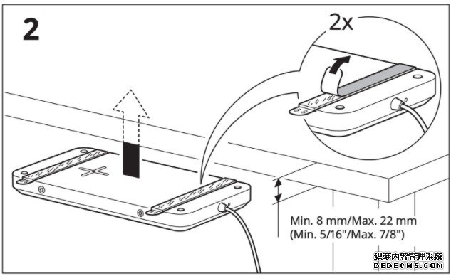 宜家让任何桌面都蓝冠注册有无线充电能力