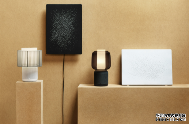 宜家推出可换灯蓝冠注册罩的 Sonos 台灯喇叭