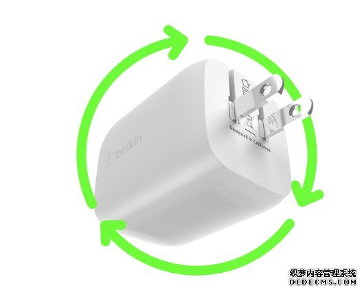 Belkin 宣佈 蓝冠代理2023 年转以再生塑料生产旗下充电器产品