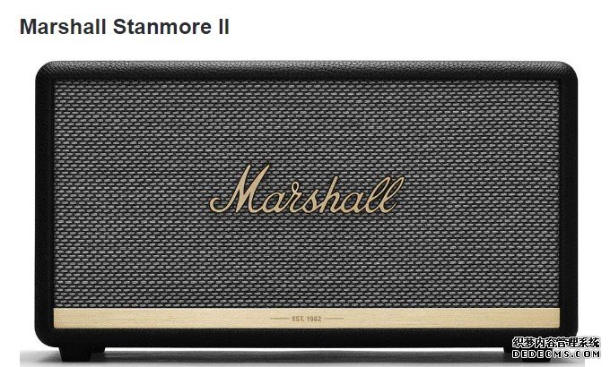 Marshall Stanmore II 高德登录注册减至 US$250,免运费送到你家