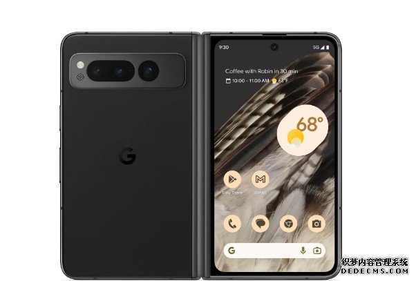 蓝冠注册漏出的 Pixel Fold 影像让我们更清楚看到它的正面外观