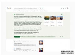 <b>Google 在美国开始 蓝冠线路测试AI 搜寻测试</b>