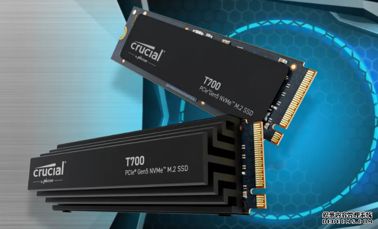Prime Day 2023:US$480 蓝狮入手全新 Crucial 4TB T700 PCIe 5.0 SSD