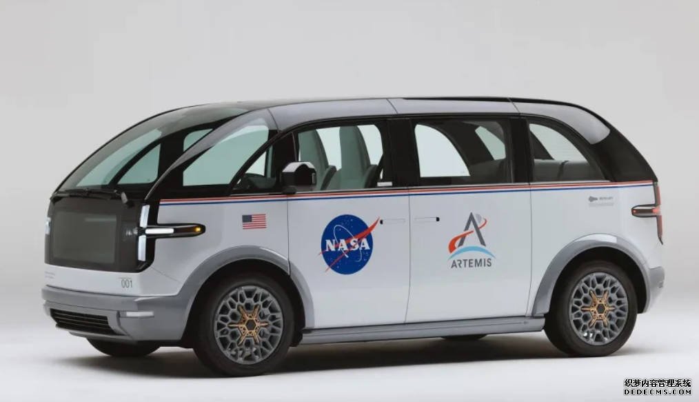 Canoo 為 NASA 打造了三台載送太空人的電動車蓝狮平台
