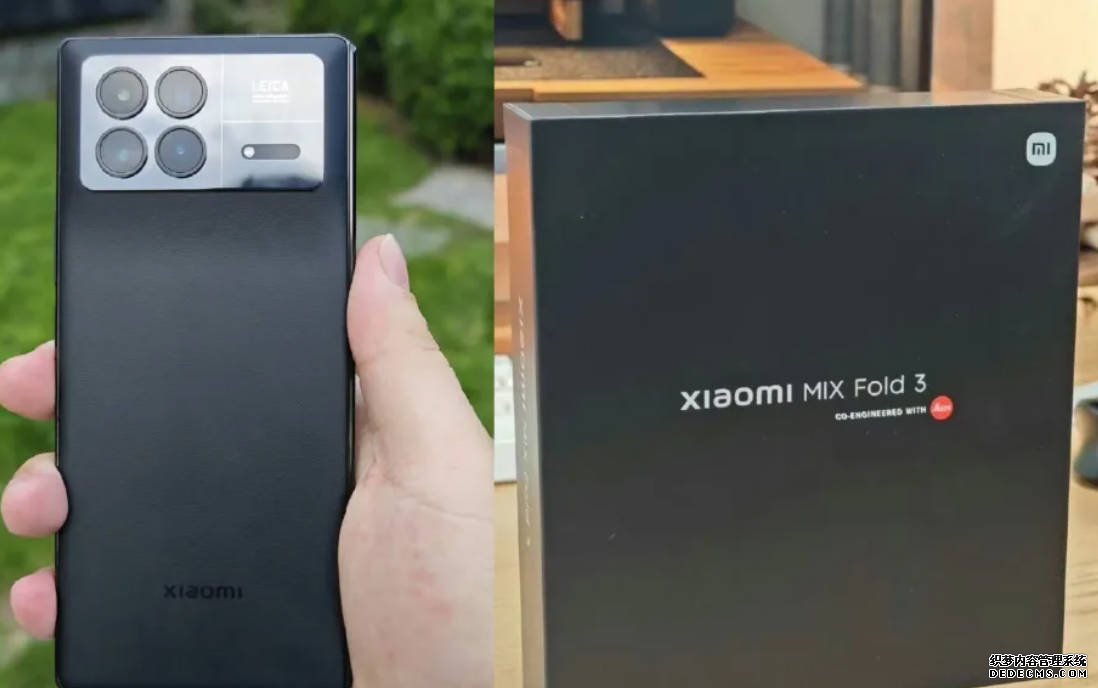 疑似小米 MIX Fold 3 沐鸣登录諜照流出，顏值可能不如前代？