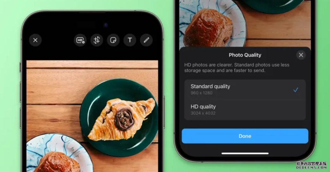 WhatsApp 正式加入「高清相片」選項，沐鸣在线登录畫面更清晰
