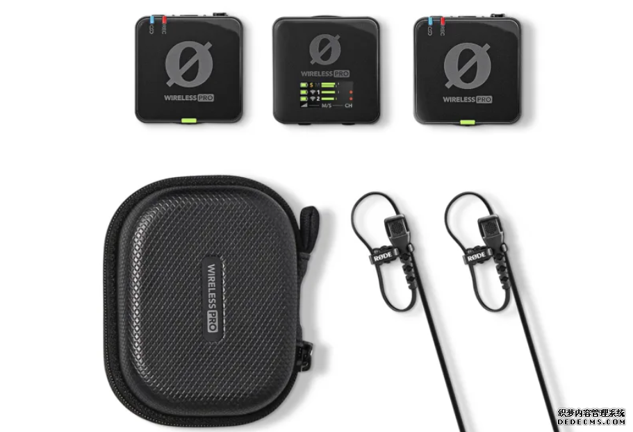 Rode Wireless Pro 是支援板載 32-bit 沐鸣平台浮點錄音的緊湊無線咪高風旗艦